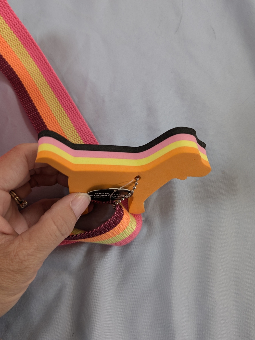 NWT Victoria’s Secret PINK Insulated Mini Cooler Bag + Dog Keychain - Picture 6 of 7